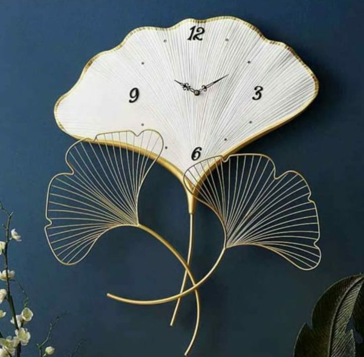 Flower Wall Clock  uploaded by Falcon Home Decor on 4/17/2022