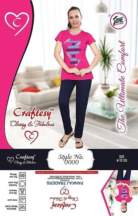 Night suit for women uploaded by business on 6/15/2020