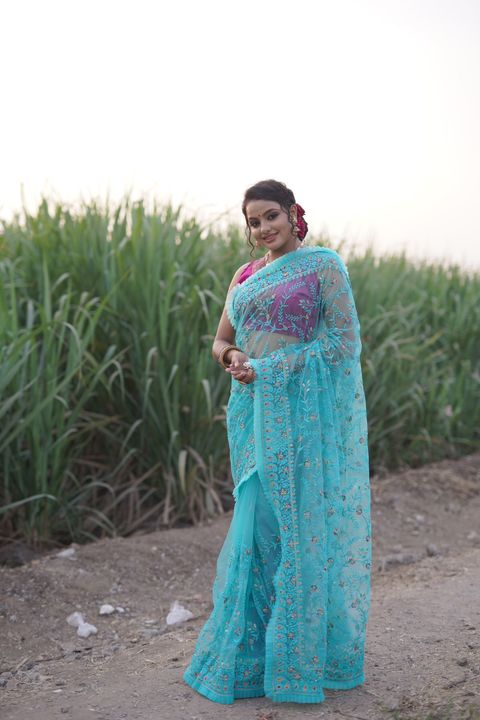 Heavy saree  uploaded by Kamdhenu Fashion  on 4/18/2022