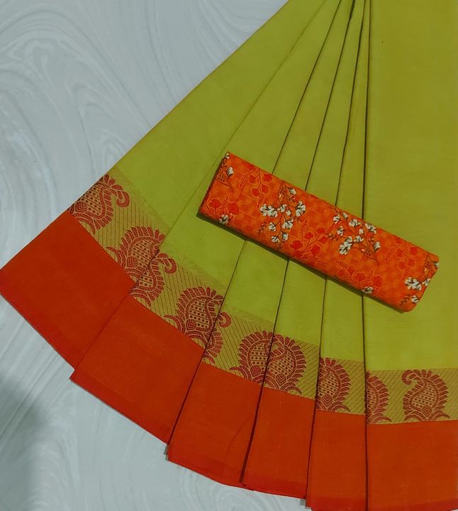 60s Count Chettinad Cotton Saree  uploaded by business on 4/18/2022