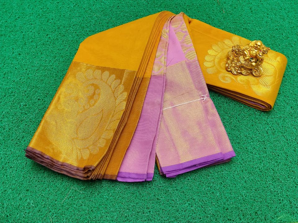 Silk cotton sarees 💥💥 uploaded by Saree collection on 4/18/2022