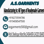 Business logo of A S garments