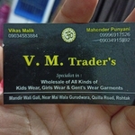 Business logo of V.m traders