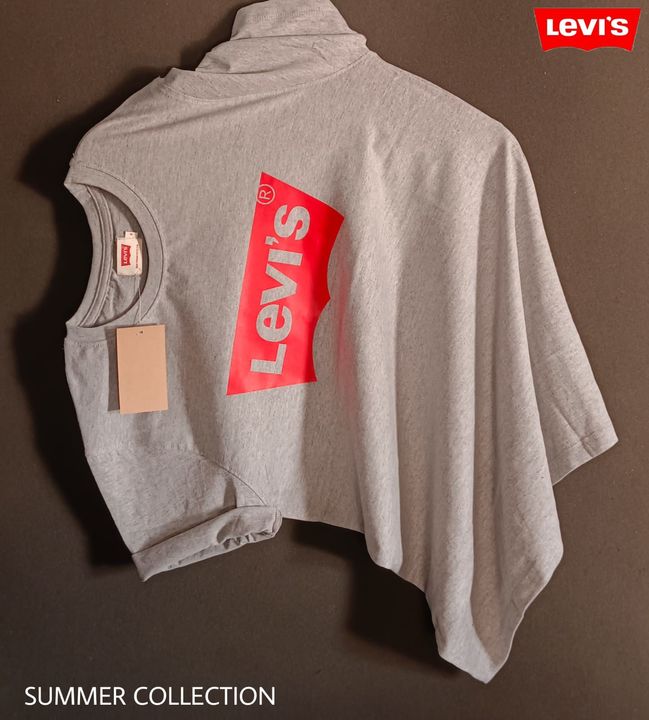 Post image NO.    COD...
*Premium Copy with Original labels and Tags*

*LEVI'S® LOGO CLASSIC T-SHIRT*

FABRIC: *100% COTTON SINGLE JERSEY 180 GSM* *** *BIO WASH* ***

*RIBBED CREW NECK*

SIZES: *M L XL*

RATIO: *1:1:1*

COLOUR: *8*

PRICE: *230Rs*

MOQ: 28PC (24+4)