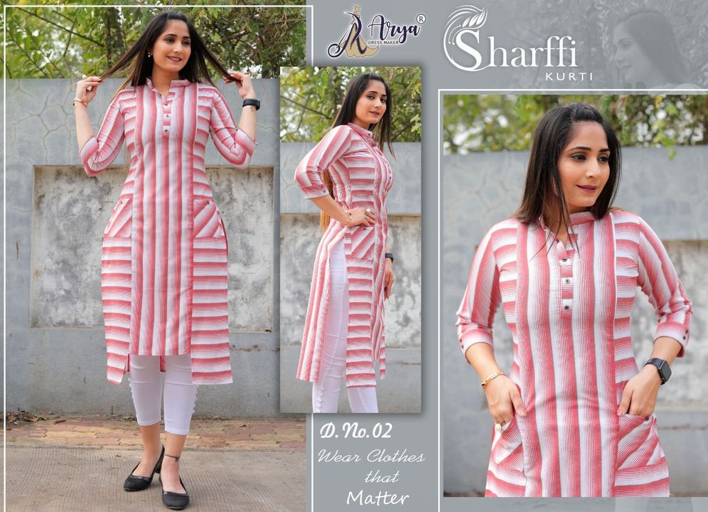 Post image SHARFFI KURTI
- Colour - 4
- Fabric - Cotton 
- Size - M,L,XL,XXL
- Length - 44 TO 46
Price – 600

GOOD QUALITY