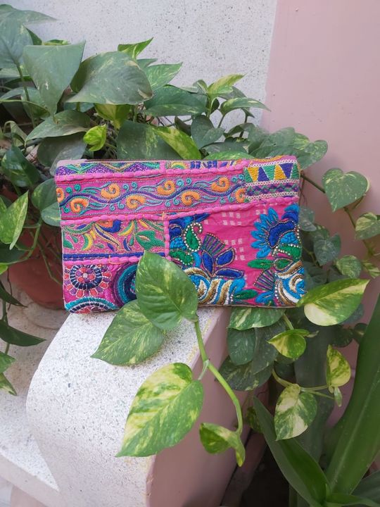 Post image Beautiful Rajasthani purse made by NGO women