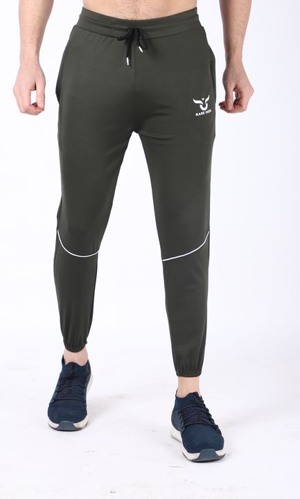 4 way lycra Joggers with design uploaded by Bhumika Enterprises on 4/18/2022