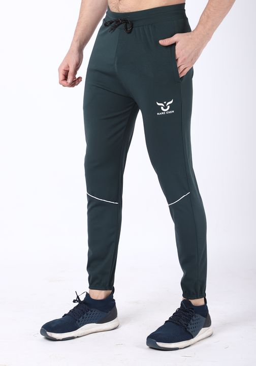 4 way lycra Joggers with design uploaded by Bhumika Enterprises on 4/18/2022