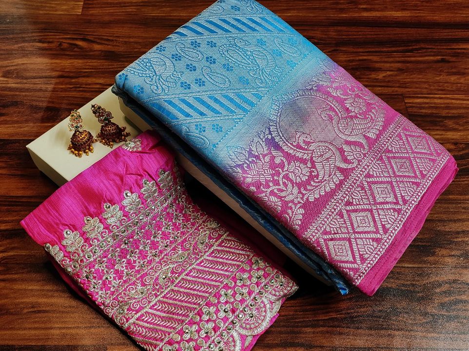 Kanchi sarees uploaded by Saree collection on 4/18/2022
