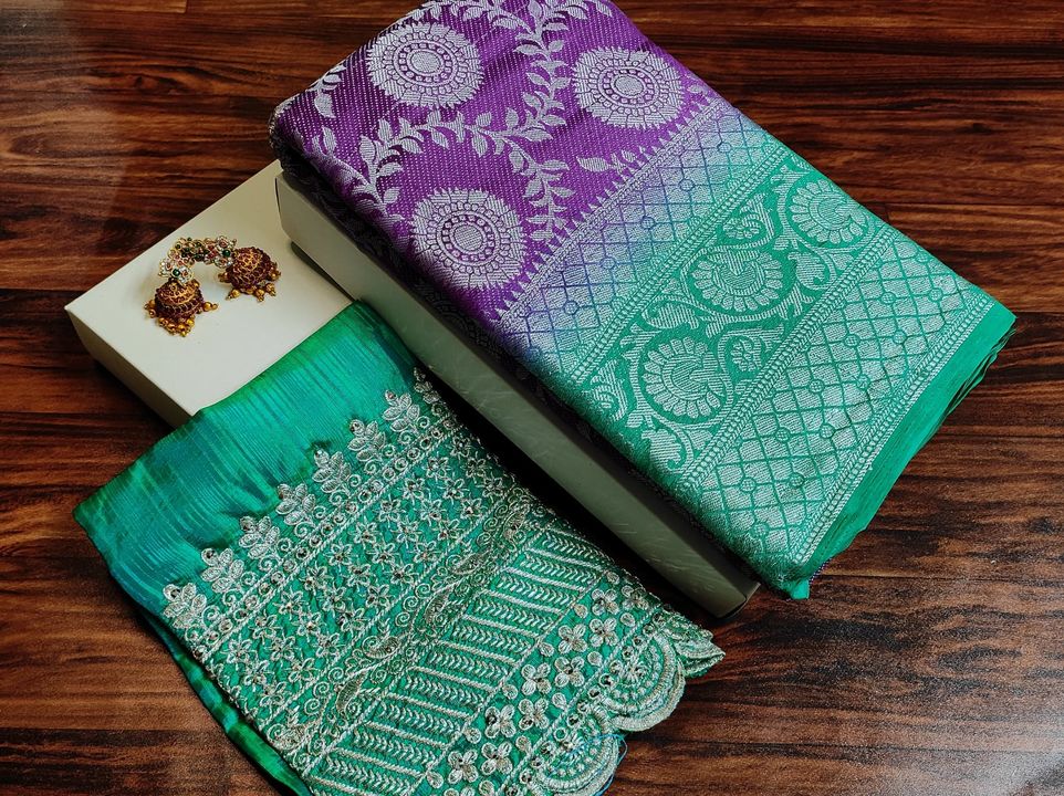 Kanchi sarees uploaded by Saree collection on 4/18/2022