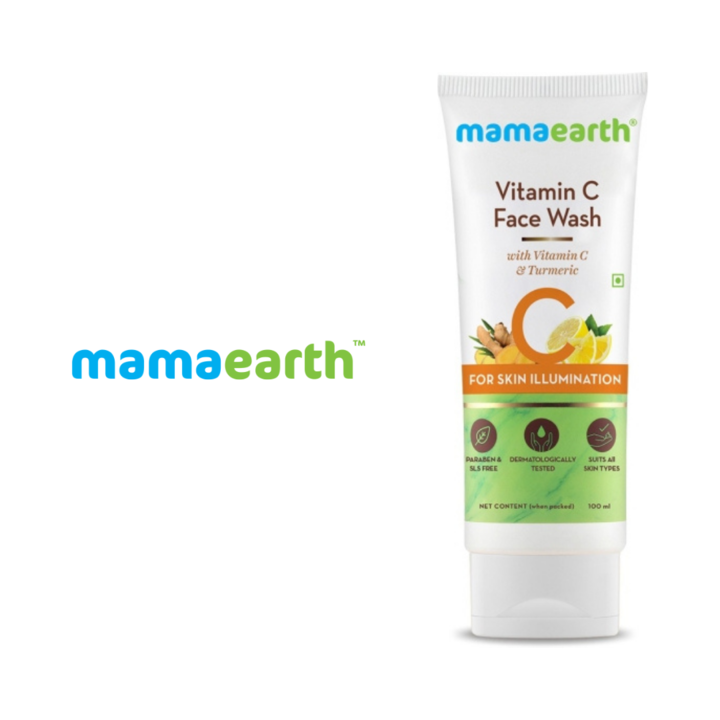 MamaEarth Vitamin C Face Wash (100ml)  uploaded by business on 4/18/2022