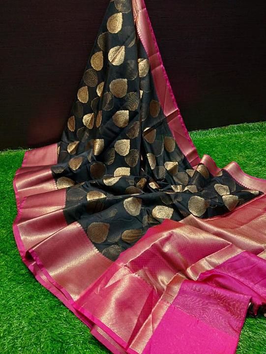 Fabric_Banarasi soft cotton Monika silk
Colour 1 uploaded by business on 10/20/2020