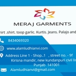 Business logo of Meraj garments