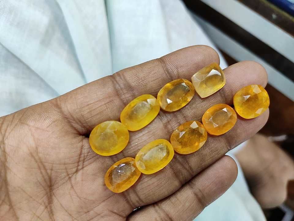 Natural yellow sapphire  uploaded by S S gems and jewellery  on 10/20/2020