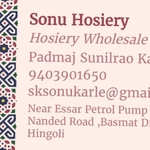 Business logo of Sonu hosiery