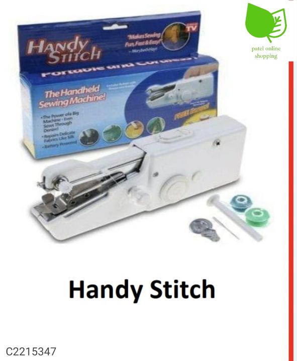 Hand Sewing Machine- Electric Handheld Sewing Machine Mini Handy Stitch Portable Needlework Cordless uploaded by business on 4/19/2022