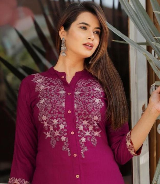 Post image BhC👆🥰 *Product Details* 🥰👆
*Price : ₹ 899 on Online payment ( Gpay, Paytm,Phonepe)*✅
*Beautiful Embroidered Women's Straight Kurti*✅
*XXXL to 6XL*✅
*Free Shipping*✅