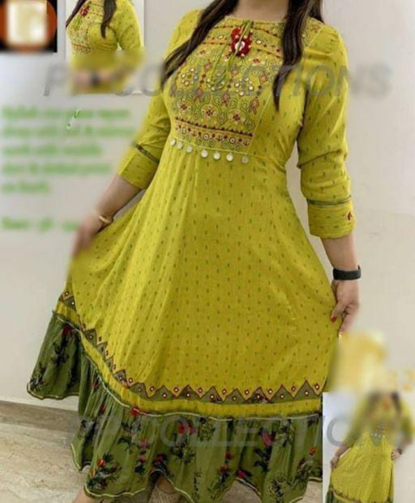 Post image BhC👆🥰 *Product Details* 🥰👆
*Price : ₹ 950 on Online payment ( Gpay, Paytm,Phonepe)*✅*Fashionable &amp; Attractive Women's Soft Rayon Kurtis for women*✅
*M to 6XL*✅
*Free Shipping*✅