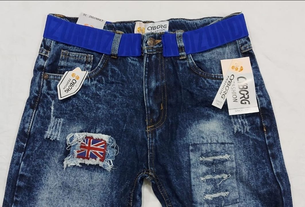 Half denims jeans short.. uploaded by Naryan army store on 4/19/2022