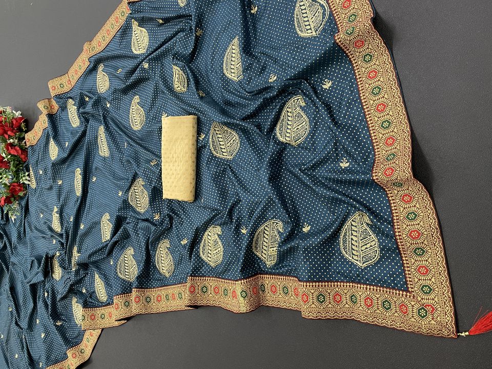 Dola silk saree uploaded by business on 4/19/2022