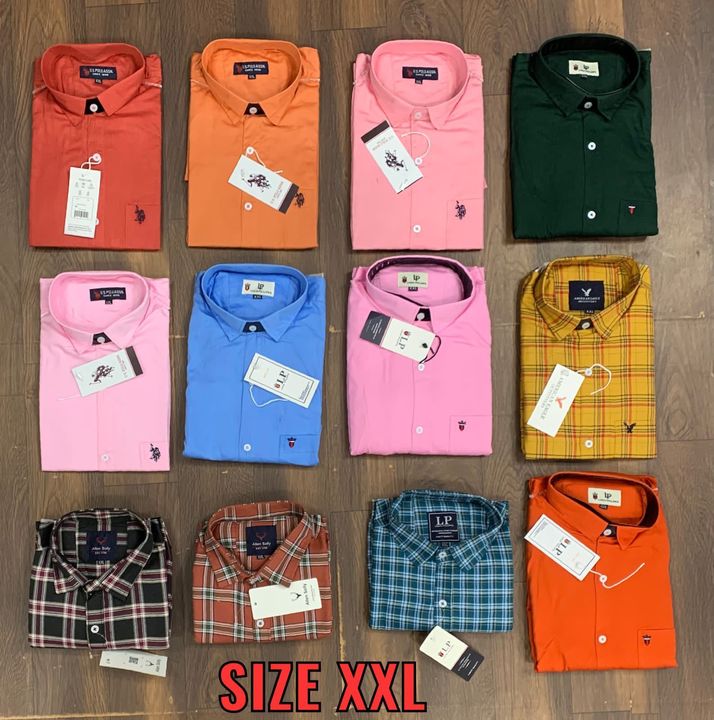 Cotton shirts size xxl uploaded by business on 4/19/2022