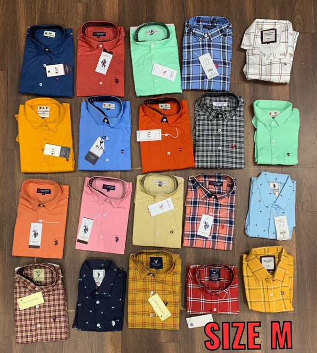 Cotton shirts size M uploaded by business on 4/19/2022
