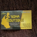 Business logo of Sona boutique