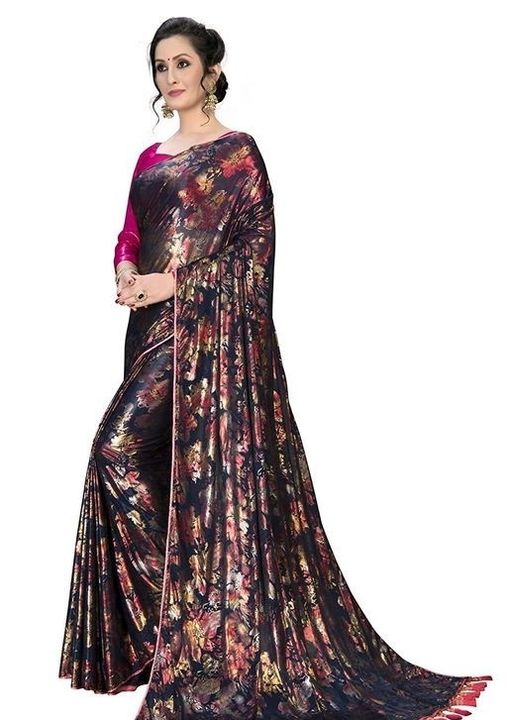 Post image 3D Printed sareeSaree Fabric: GeorgetteBlouse: Running BlouseBlouse Fabric: Banarasi Silk
Sizes: Free Size (Saree Length Size: 5.5 m, Blouse Length Size: 0.8 m) 