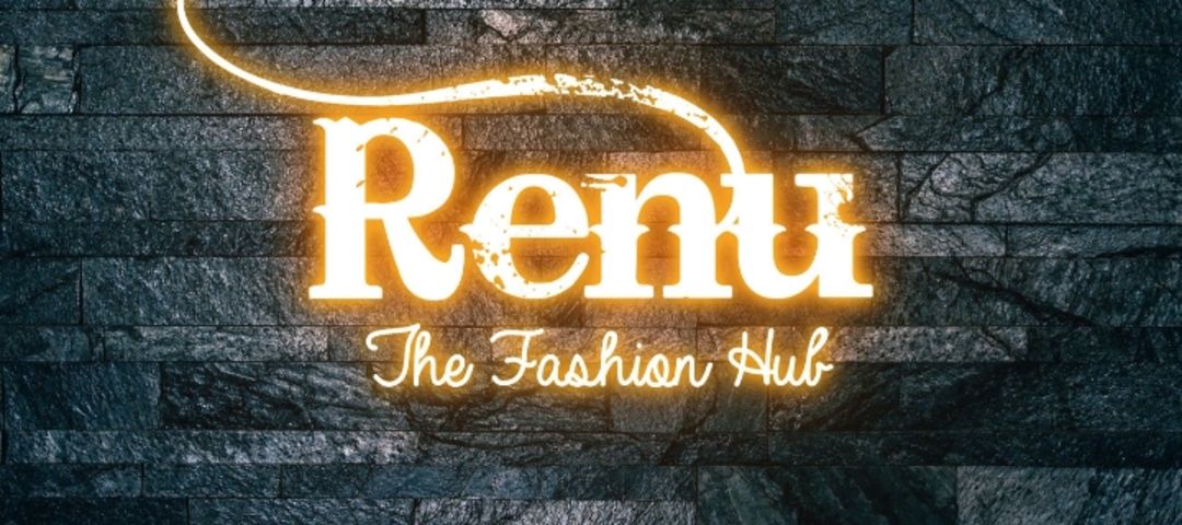 Visiting card store images of Renu's fashion hub