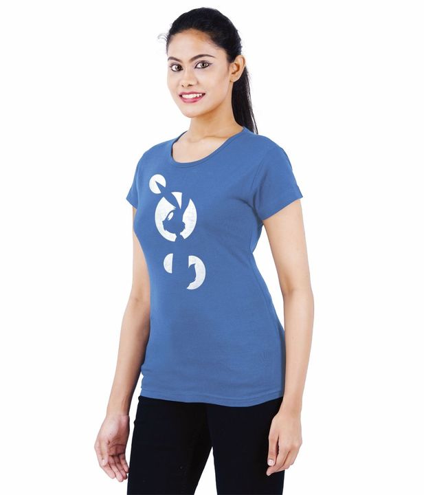 Ladies T-shirt uploaded by Roopshree Enterprises on 4/19/2022