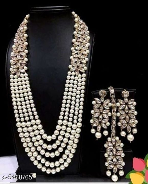 Elite Beautiful Bead Work Jewellery Sets uploaded by business on 4/19/2022
