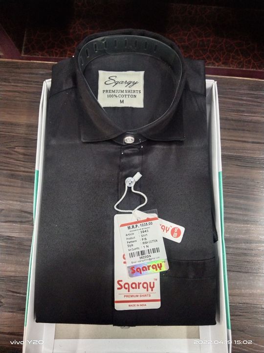 Sqarqy irish cotton shirt uploaded by business on 4/19/2022