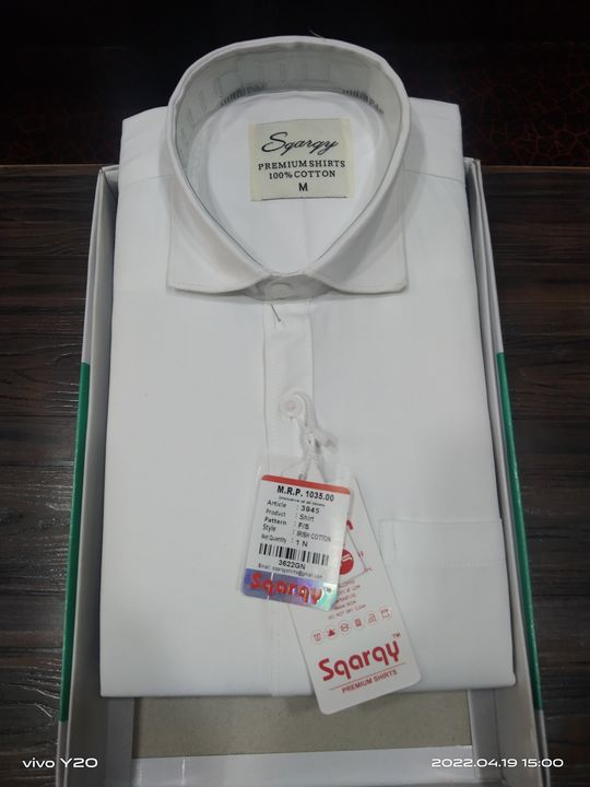 Sqarqy irish cotton shirt uploaded by business on 4/19/2022