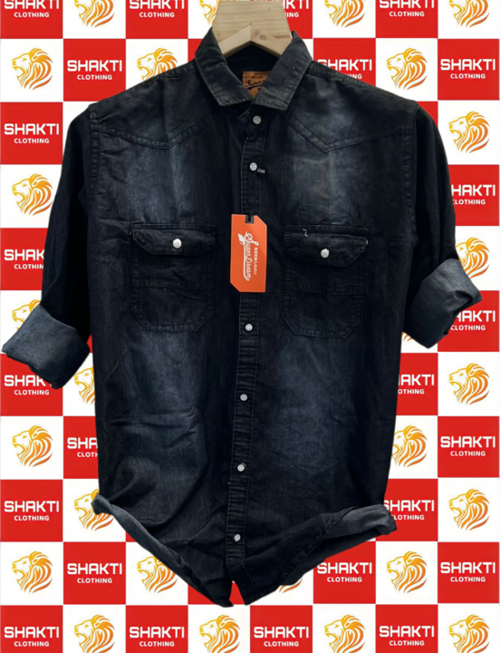 Preimum Quality Denim Shirt  uploaded by Shakti Clothing on 4/19/2022