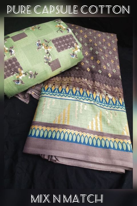 PURE COTTON FABRIC uploaded by Match with fabs wholesale & retail on 4/19/2022