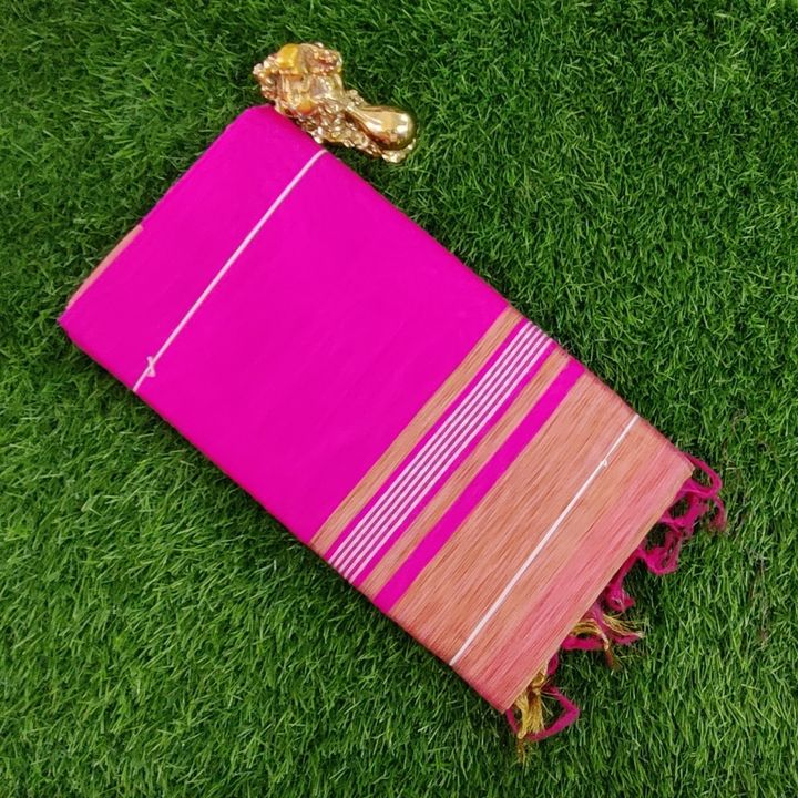 Plean Cotton saree  uploaded by P K TEX on 4/19/2022