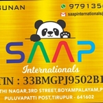 Business logo of Saap internationals