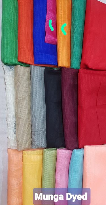 Post image I want 50 Metre of I want silk kota fabric all colour.