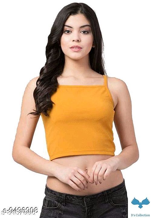 Solid Camisole Tshirt uploaded by business on 10/20/2020