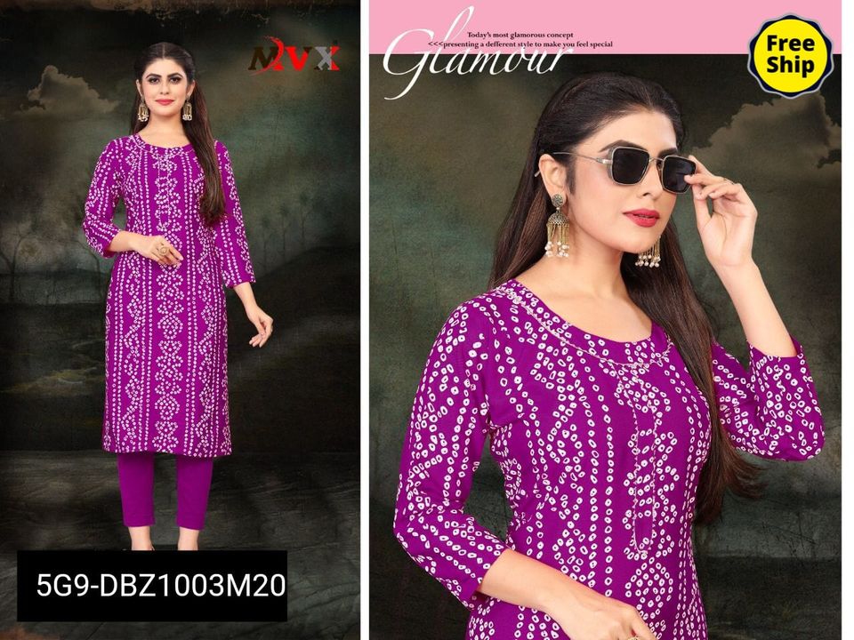 Kurti uploaded by  Rohi Textile (Manufacturers)  on 4/20/2022