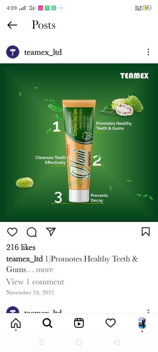 Noni toothpaste uploaded by Direct selling on 4/20/2022