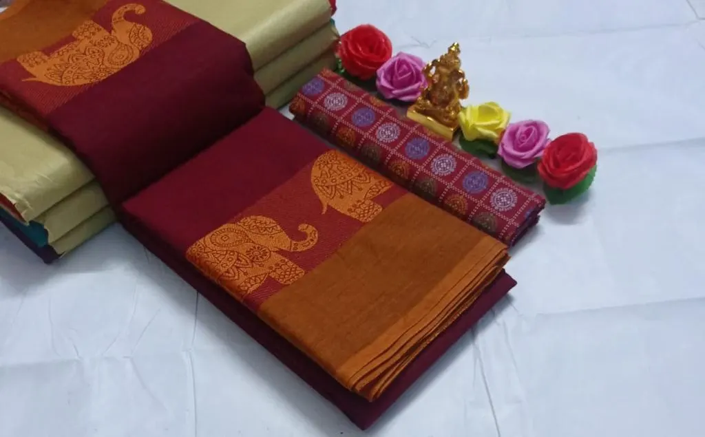 Pure Chettinad Cotton Sarees Collections  uploaded by Saree Paradise on 4/20/2022