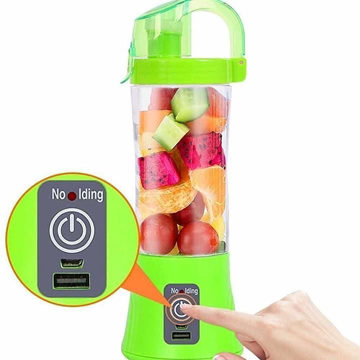 Portable Blender Juicer Cup USB Rechargeable Electric Automatic Vegetable Juicer  uploaded by Fitmall on 6/15/2020