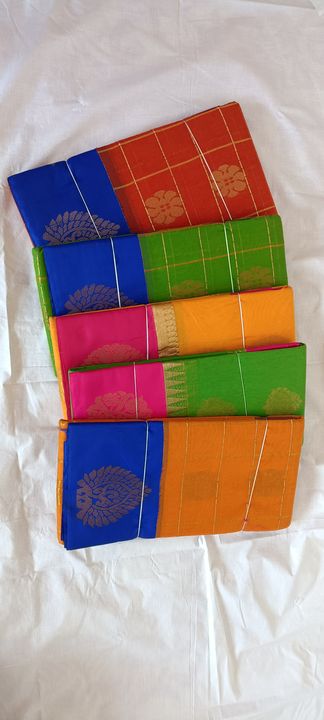 Cotton silk sarees uploaded by business on 4/20/2022