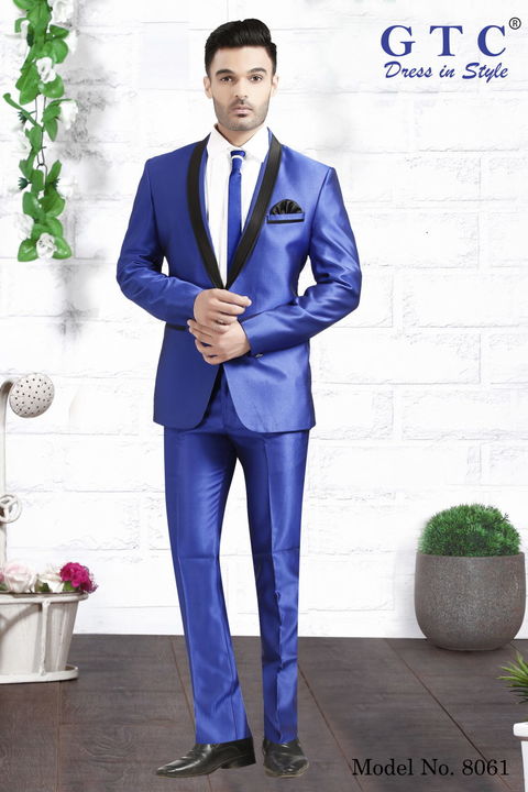 Glitzy GTC- 4-piece Designer Men Suit uploaded by AMBE COLLECTIONS  on 4/20/2022
