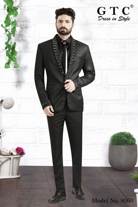 Dapper GTC- 4-piece Designer Men Suit uploaded by AMBE COLLECTIONS  on 4/20/2022