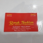 Business logo of Ronak fashion