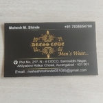 Business logo of ड्रेस कोड मेनस वेअर