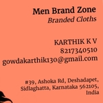 Business logo of Men brand zone