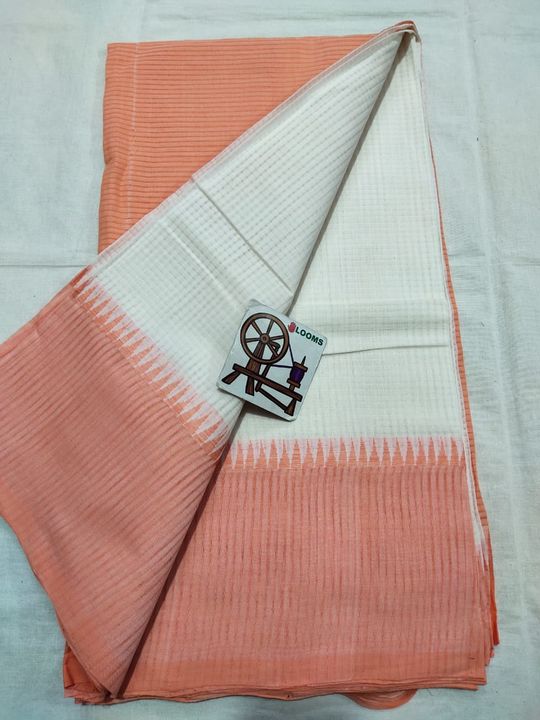 Pure cotton handloom sarees  uploaded by Chanakya sarees on 4/20/2022